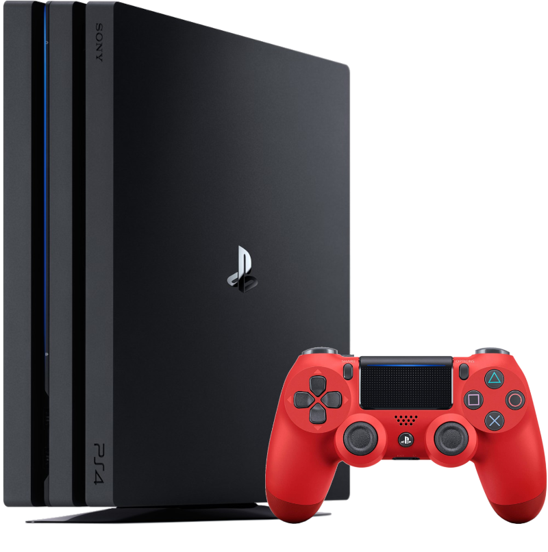 Sony PlayStation 4 Pro 1TB , чёрная (CUH-7016B) (Б/У)