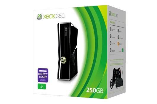 Microsoft Xbox 360 Slim 250 Gb (РОСТЕСТ) + 1 месяц Xbox live + Borderlands 2 (Код для скачивания игры)