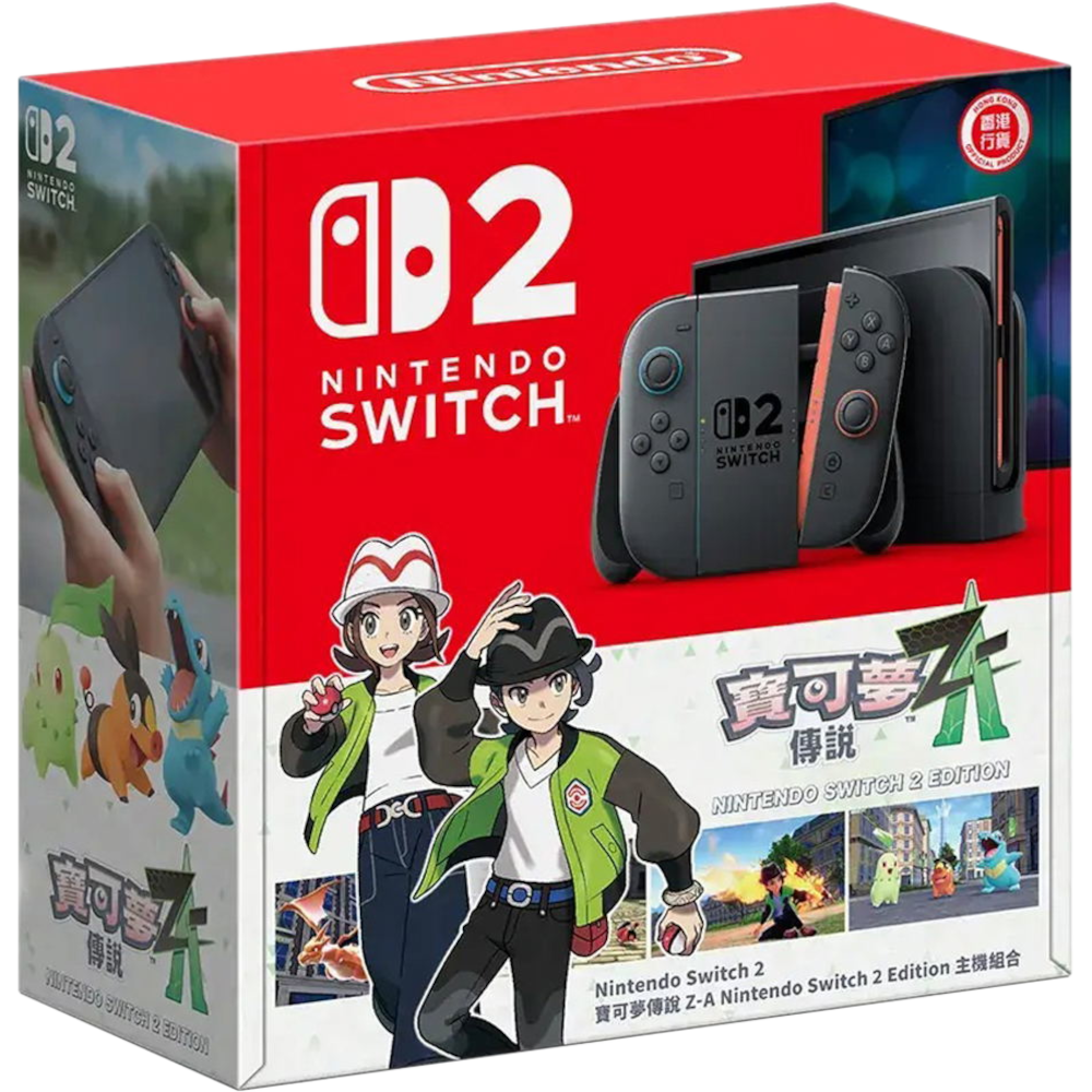 Nintendo Switch 2 + код загрузки Pokémon Legends: Z-A (HK)