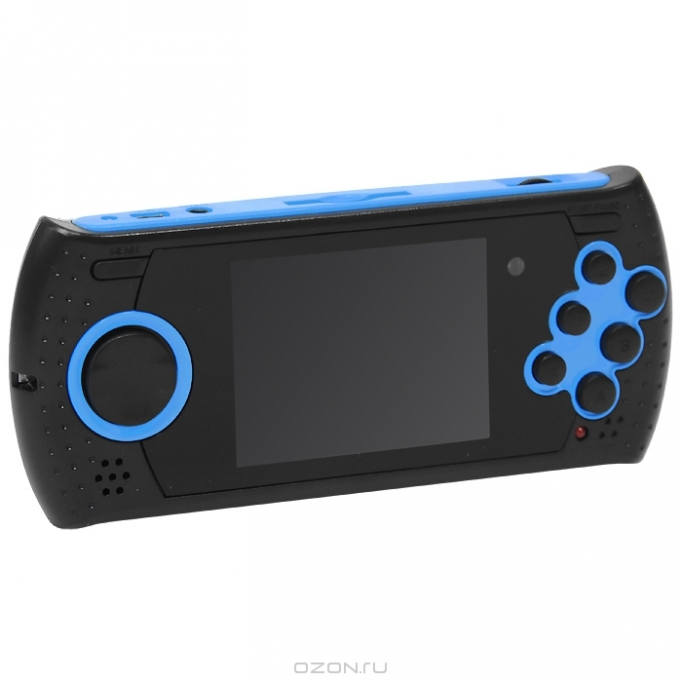 16-bit Gopher Wireless LCD 2.8', ИК-порт + 20 игр (синяя)