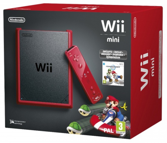 Nintendo Wii Mini + игра Mario Kart
