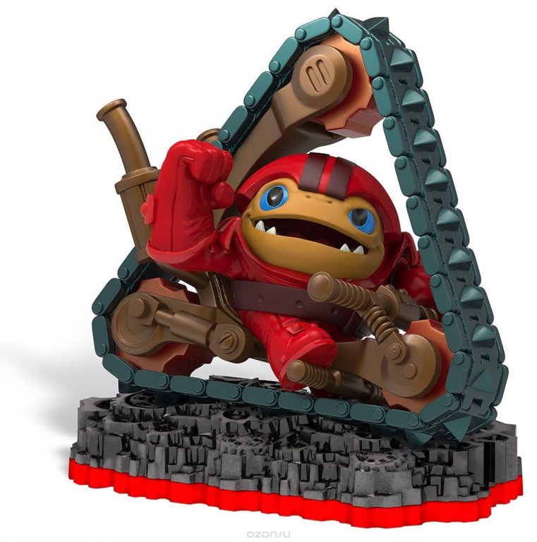 Skylanders Trap Team. Интерактивная фигурка Tread Head