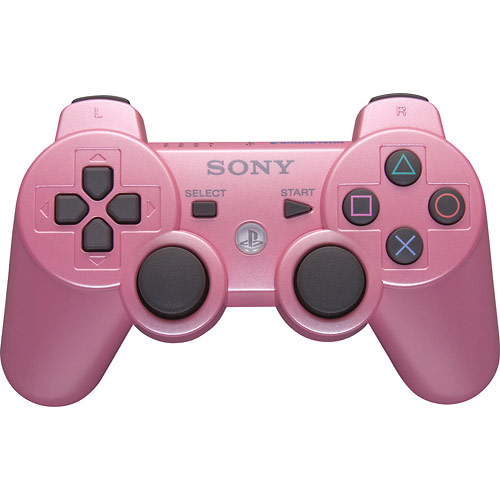 Sony Dualshock 3, розовый
