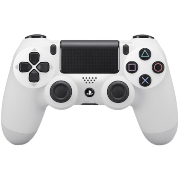 Геймпад Sony Dualshock 4 для PS4, белый (CUH-ZCT1E) (Б/У)