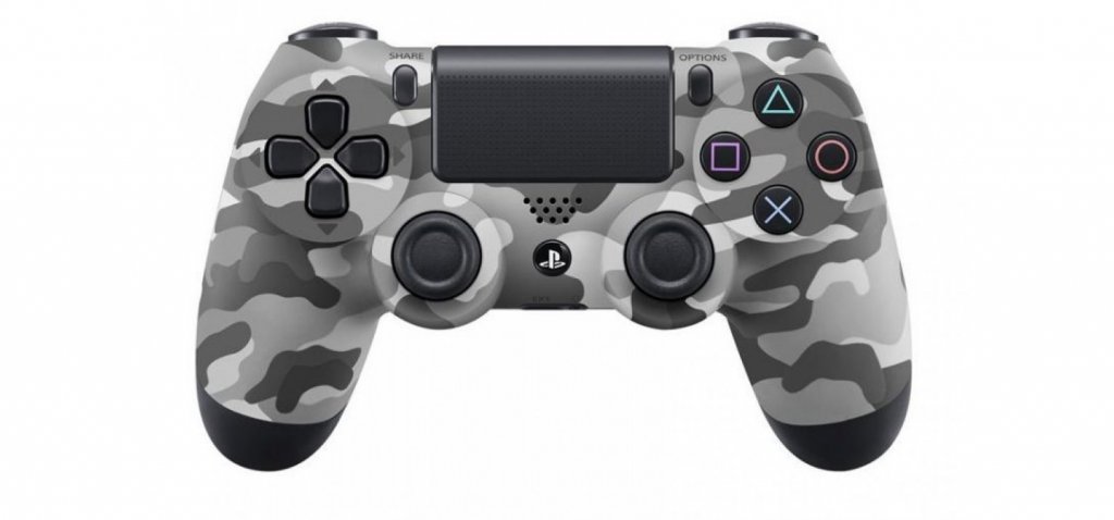 Геймпад Sony Dualshock 4 для PS4, камуфляж (CUH-ZCT1E) (REF)