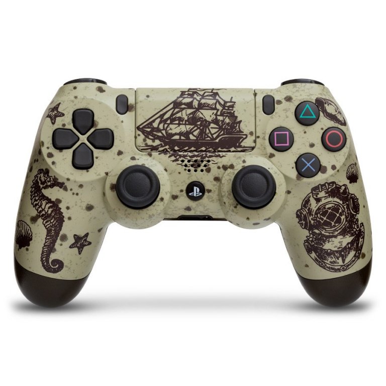 Геймпад RAINBO Sony Dualshock 4 v2 для PS4, "Тайны океана" (CUH-ZCT2E)