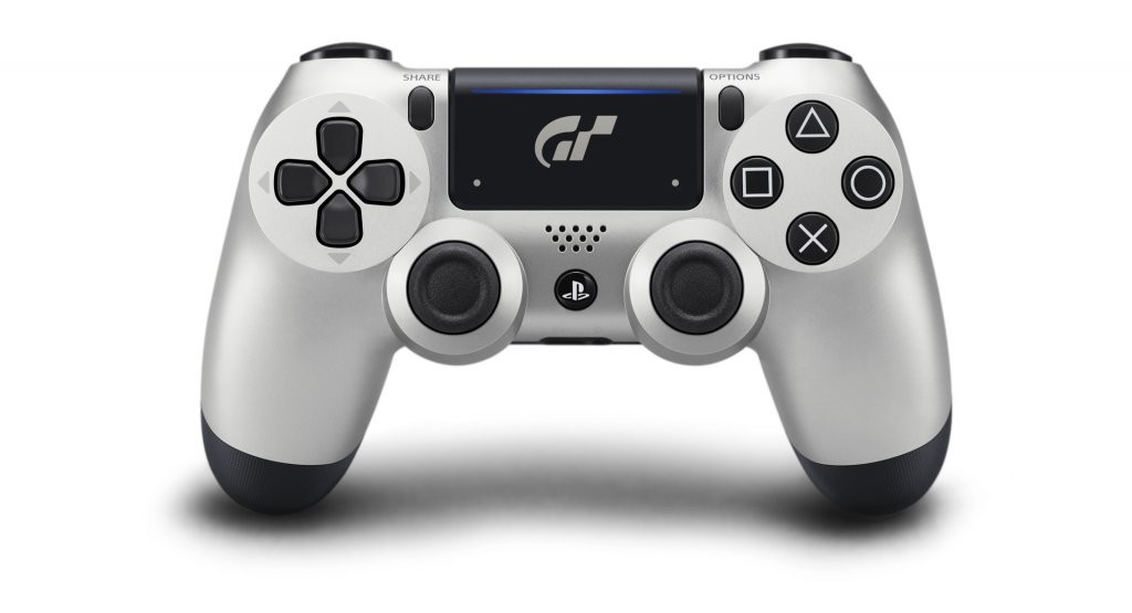 Геймпад Sony Dualshock 4 v2 для PS4, Gran Turismo Sport (CUH-ZCT2E) (Б/У)