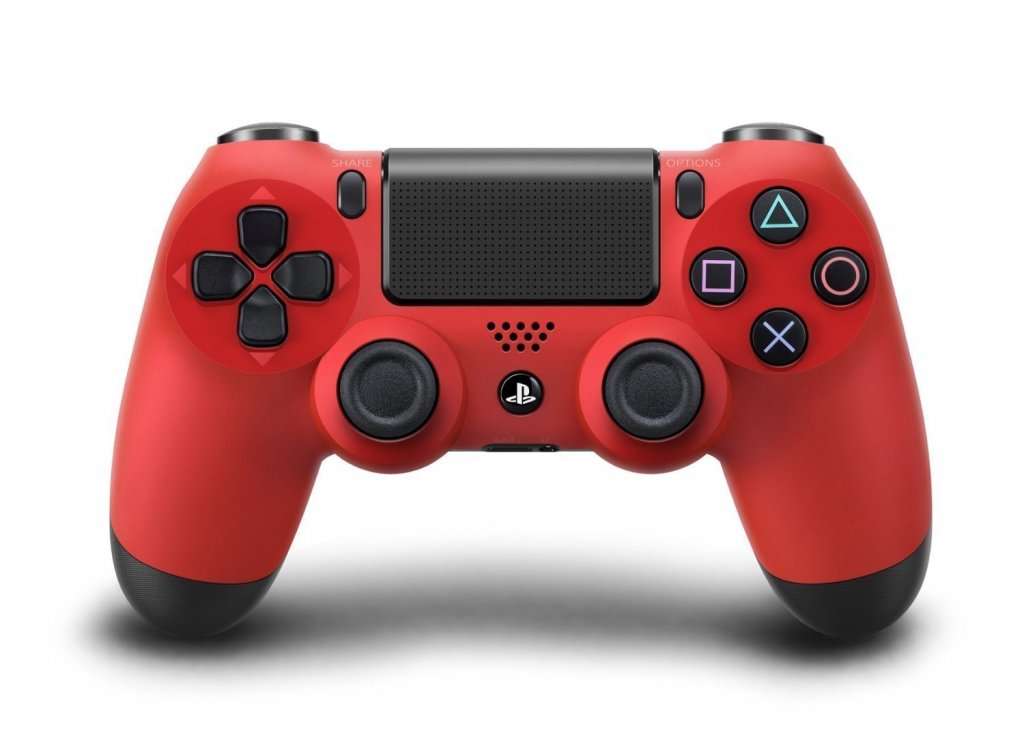 Геймпад Sony Dualshock 4 для PS4, Красная лава (CUH-ZCT1E) (Б/У)
