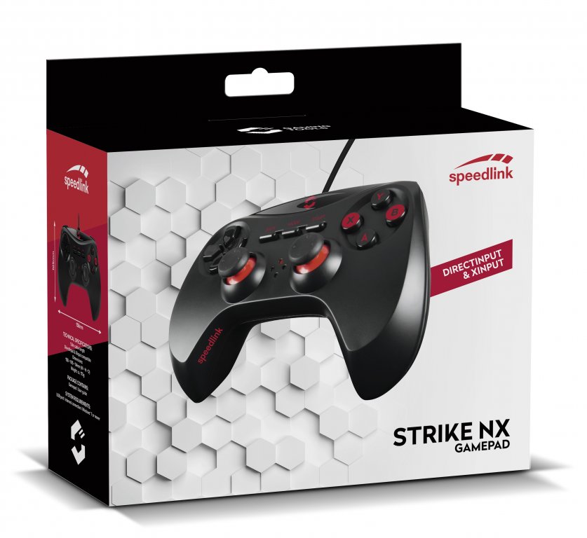 Speedlink Геймпад проводной Strike NX, (SL-650000-BK-01)