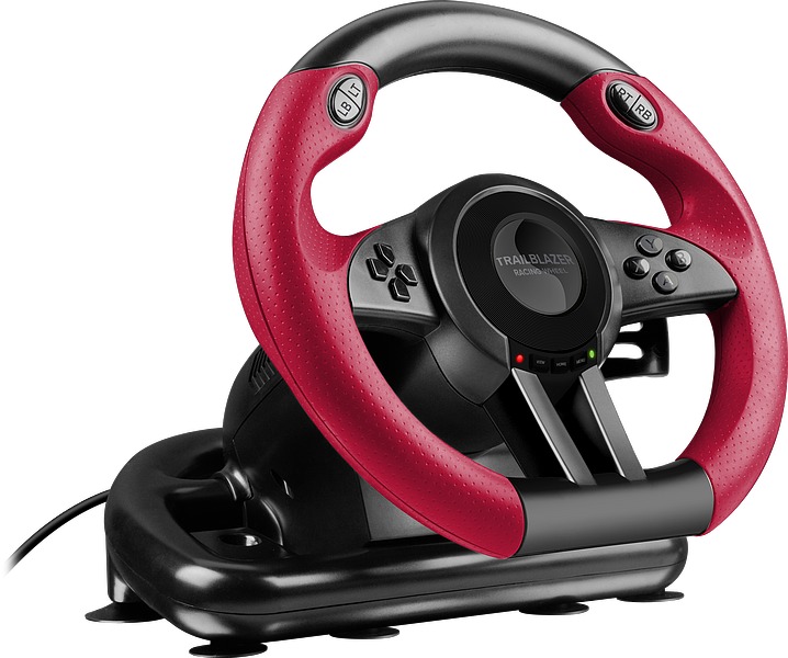 Speedlink Гоночный Руль Trailblazer Racing Wheel (PS4/Xbox One/PS3/ПК) (SL-450500-BK)