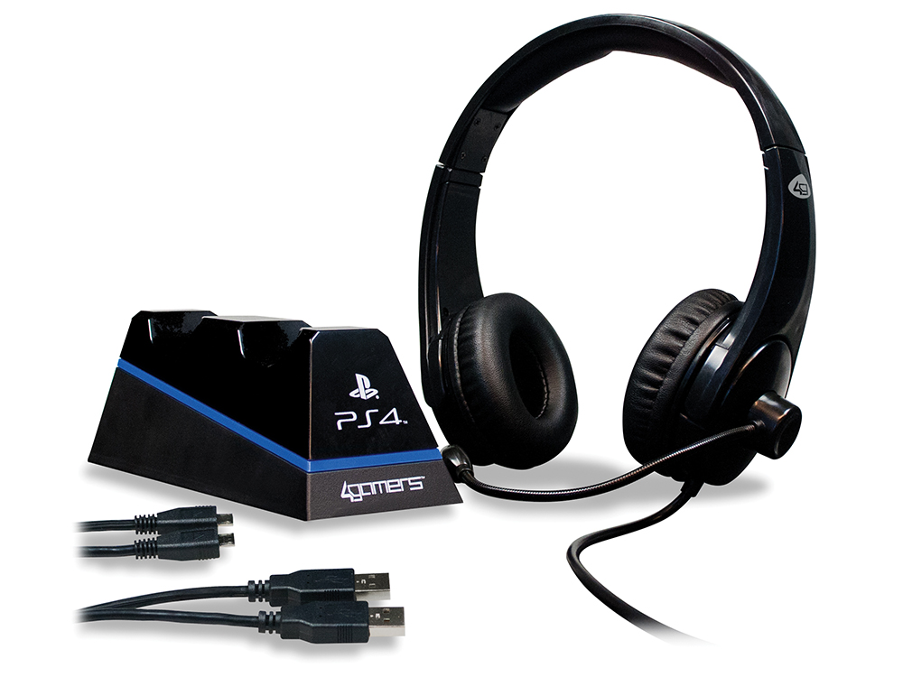 Stereo Gaming Headset Starter Kit PS4