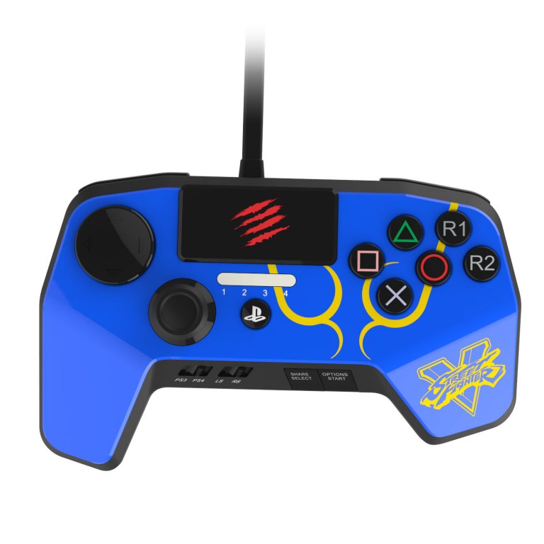 Аркадный пад Street Fighter V FightPad PRO ChunLi (синий)