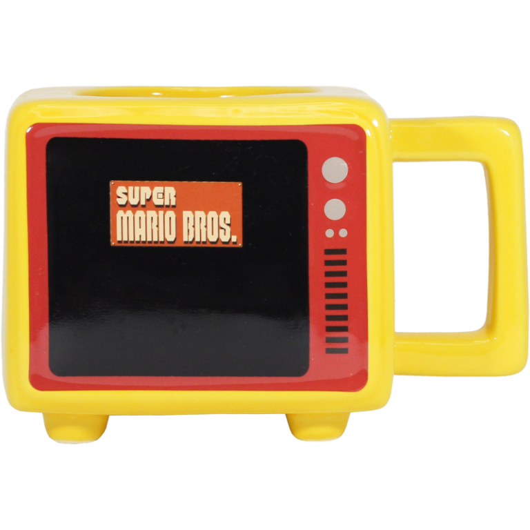 Кружка фигурная с терморисунком Super Mario Bros: Like A Boss