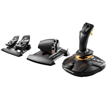 Набор Thrustmaster T-16000M FCS Flight Pack (джойстик + руд + педали) (Б/У)