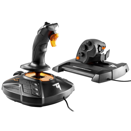 Набор Thrustmaster T-16000M FCS HOTAS (джойстик + руд) (Б/У)