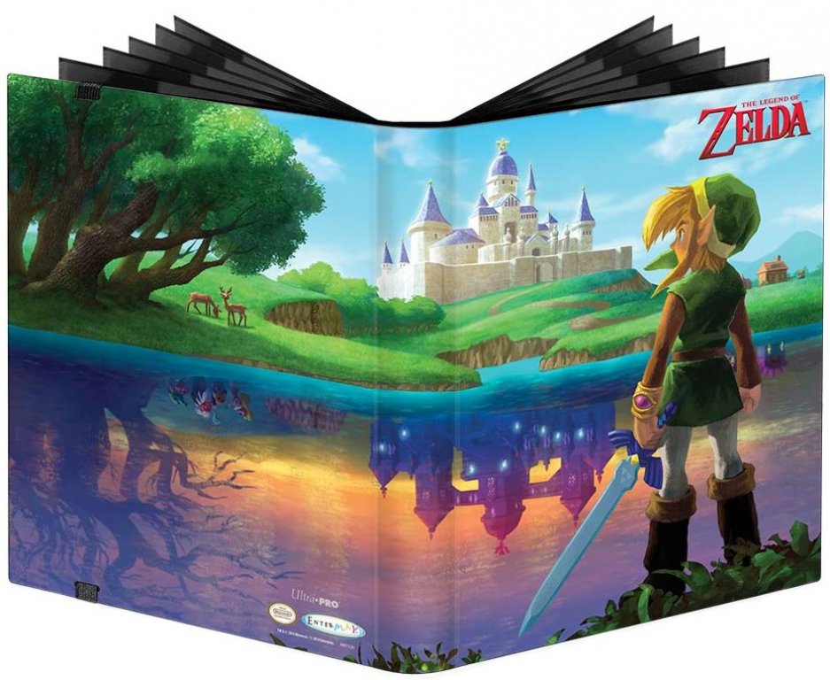 Альбом для карт в переплете TLOZ: A Link Between Worlds (3х3 кармашка, 20 листов)