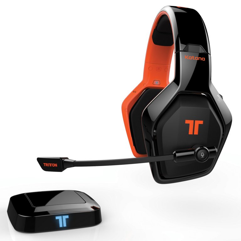 Беспроводная игровая стерео гарнитура Tritton Katana HD 7.1 (черный)