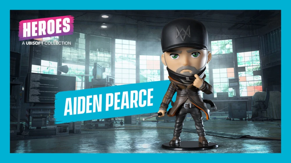 Фигурка Ubisoft Heroes — Aiden Pearce Beautyshot