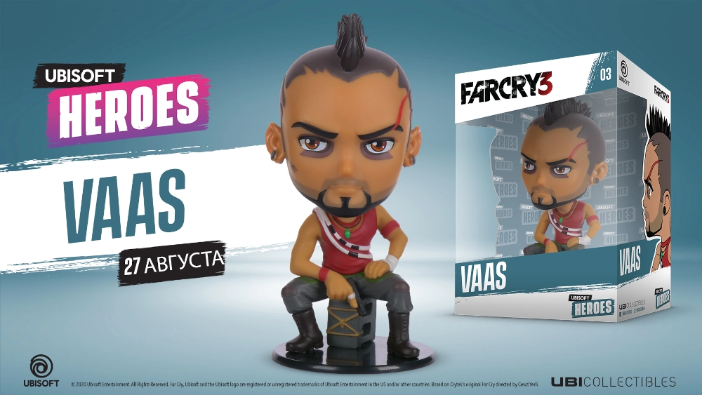 Фигурка Ubisoft Heroes — Vaas