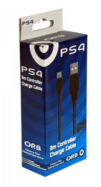 USB кабель для зарядки (3 м.) PS4