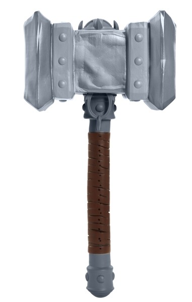 Копия оружия Warcraft - Doomhammer (40 см)