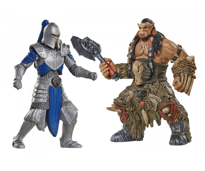 Набор фигурок Warcraft - Durotan & Alliance Soldier (7 см)