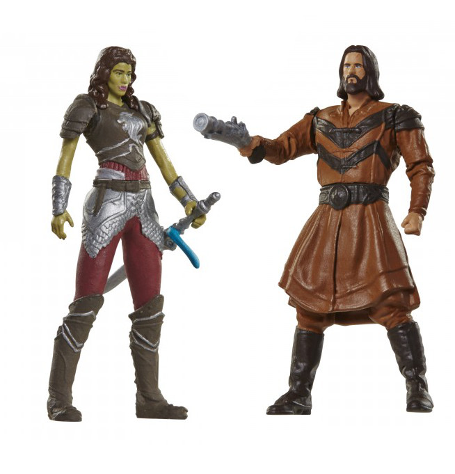 Набор фигурок Warcraft - Garona & Lothar (7 см)