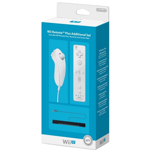 Nintendo Wii U Remote Plus Additional Set (белый)