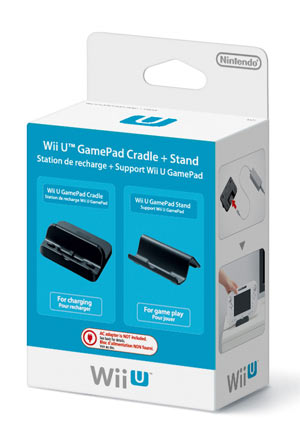 Wii U GamePad Cradle + Stand