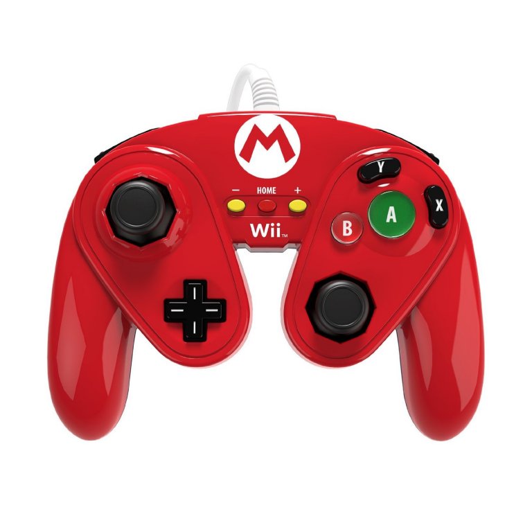 Проводной аркадный джойстик Wired Fight Pad - Mario