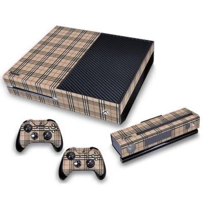 Xbox One Наклейка виниловая (Burberry)