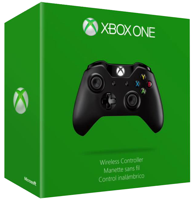 Microsoft Wireless Controller Xbox One (чёрный)